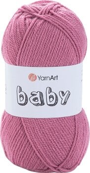 Pređa za pletenje Yarn Art Baby 3017 Dusty Pink Pređa za pletenje - 1
