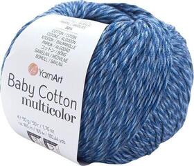 Strickgarn Yarn Art Baby Cotton Multicolor 5210 Blue Strickgarn