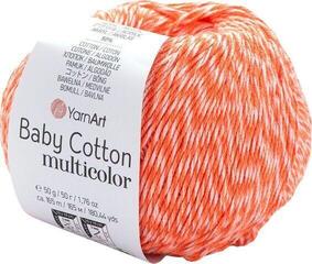 Pređa za pletenje Yarn Art Baby Cotton Multicolor 5216 Neon Orange Pređa za pletenje