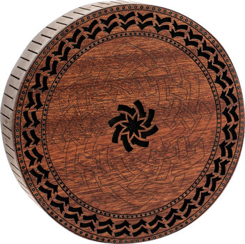 Tobă manuală Shamann The River Drum Natural 12 cm Tambur cu val Natural 12 cm - 1