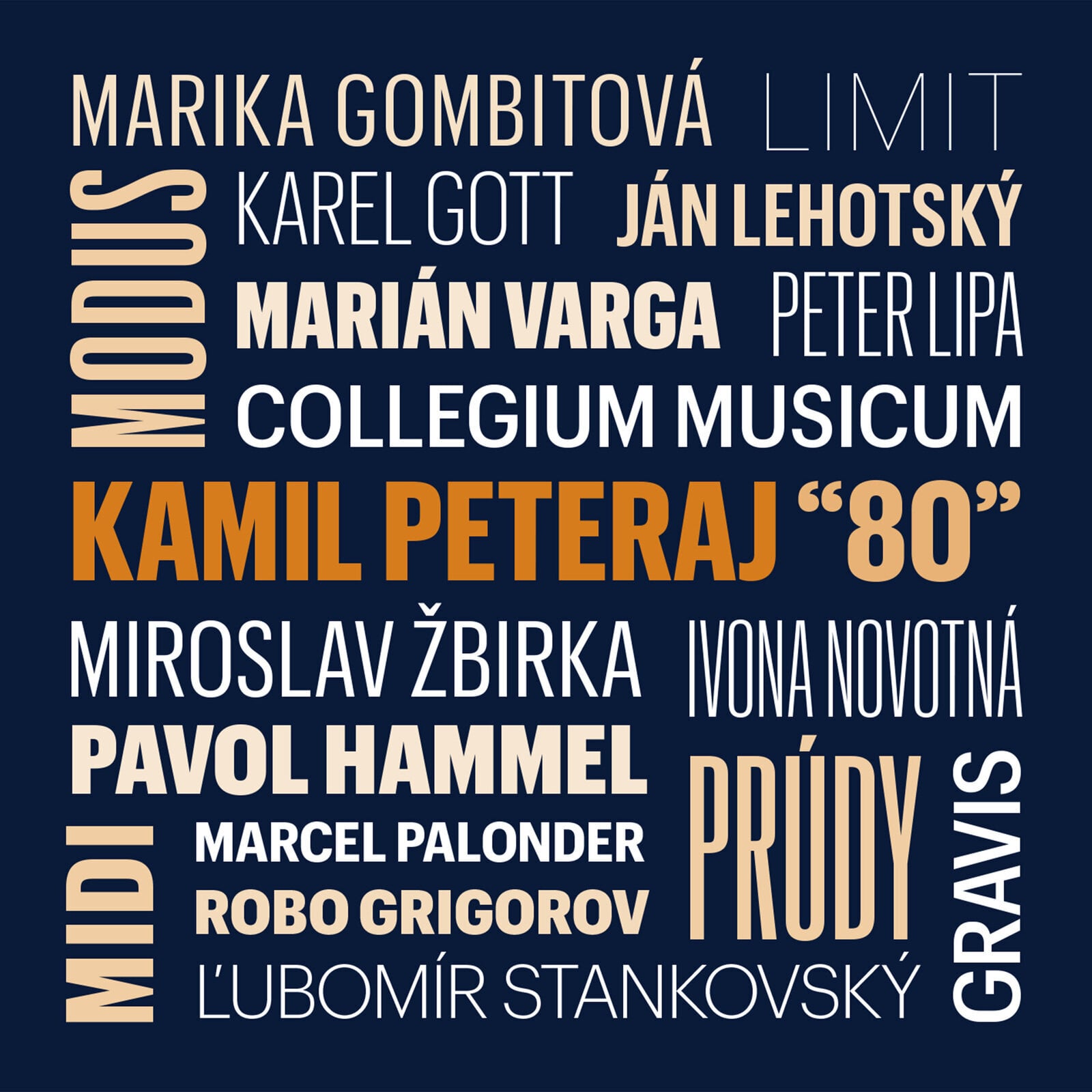 Glazbene CD Various Artists - Kamil Peteraj "80" (2 CD)