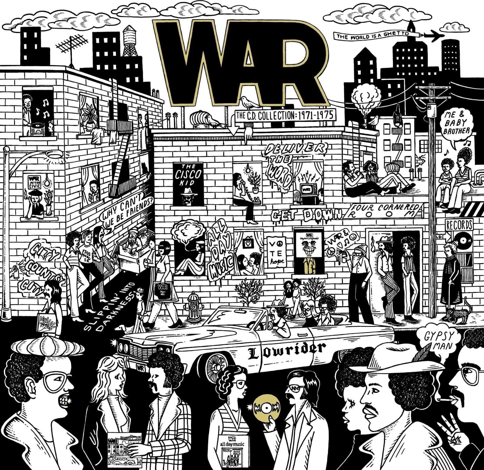 Музичний компакт-диск War - The CD Collection 1971-1975 (5 CD)