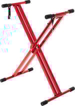 Revoltage DKS205 Double X Suporte dobrável para teclado Red (Como novo)