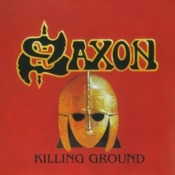LP ploča Saxon - Killing Ground (Reissue) (Limited Edition) (Red & Silver Marble Coloured) (180 g) (LP)