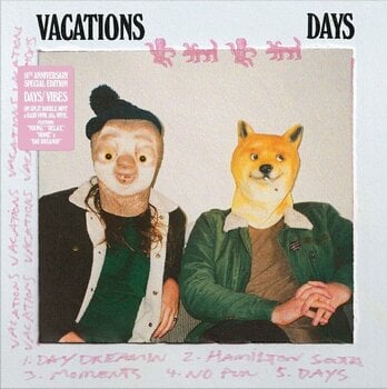 Disc de vinil Vacations - Days / Vibes (Pink & Green Coloured) (LP) - 1