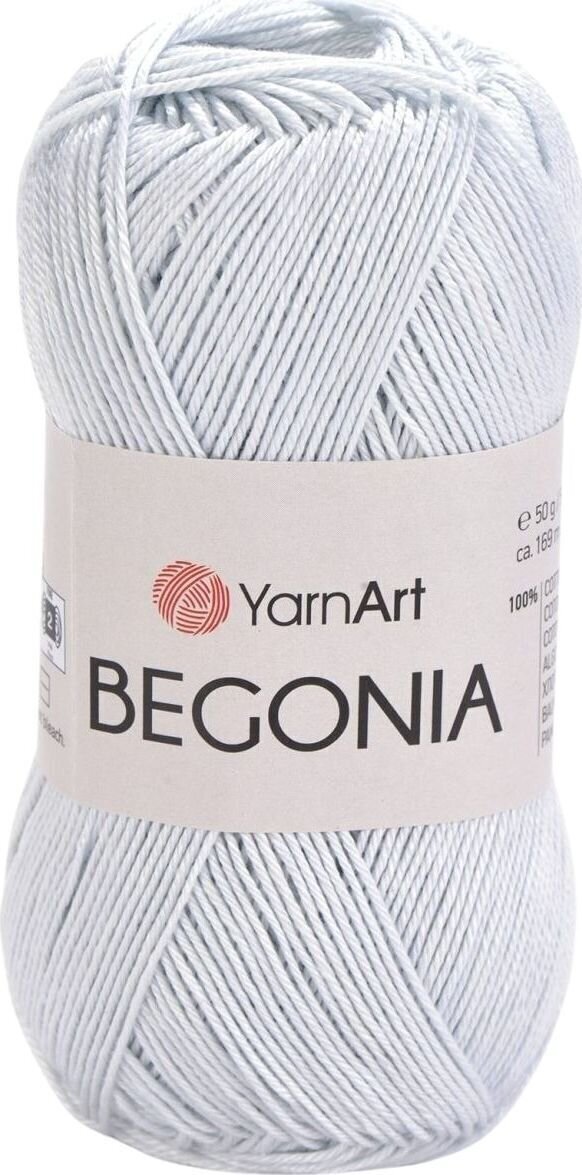 Pređa za pletenje Yarn Art Begonia 54462 Ice Blue Pređa za pletenje