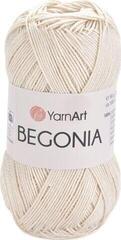 Плетива прежда Yarn Art Begonia 6194 Cream Плетива прежда