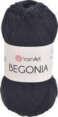 Strickgarn Yarn Art Begonia 999 Black Strickgarn