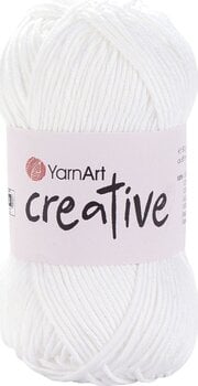 Przędza dziewiarska Yarn Art Creative 220 Optic White Przędza dziewiarska - 1