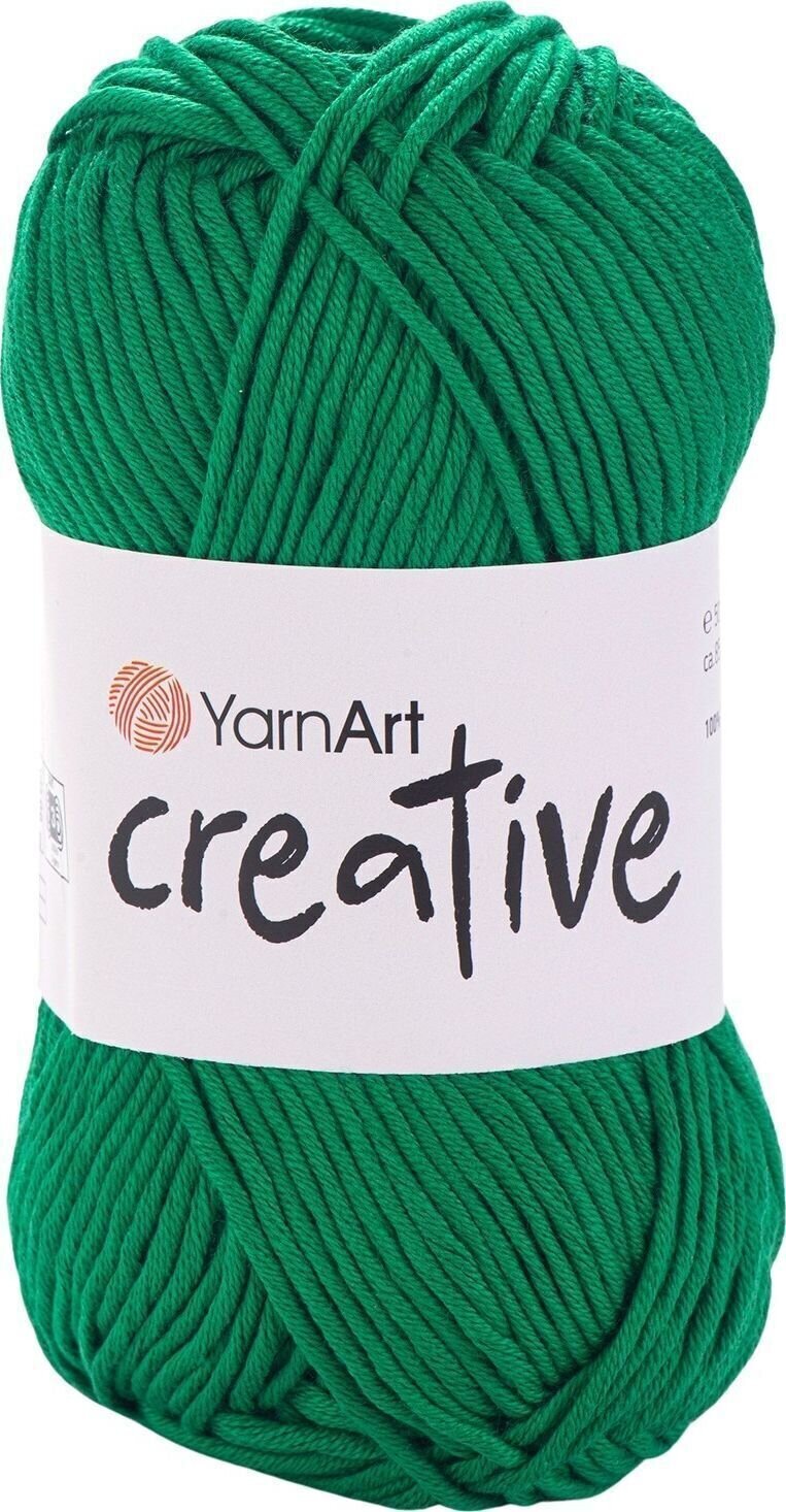Плетива прежда Yarn Art Creative 227 Dark Green Плетива прежда