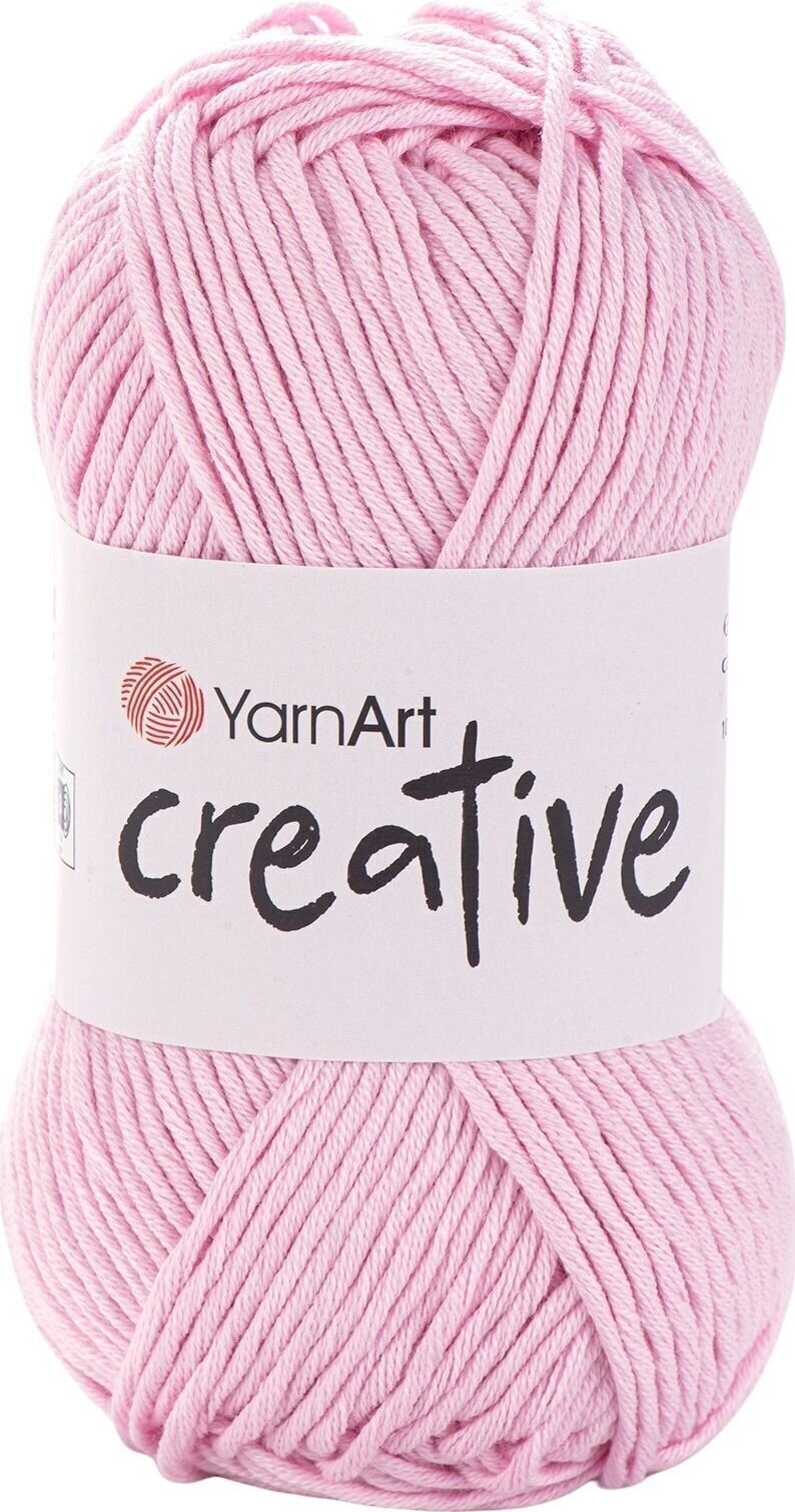 Fire de tricotat Yarn Art Creative 229 Baby Pink Fire de tricotat