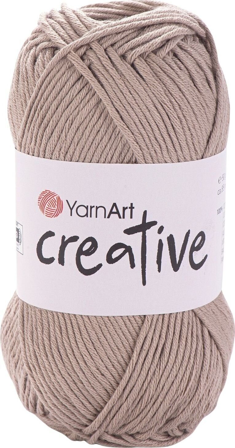 Плетива прежда Yarn Art Creative 234 Grey Beige Плетива прежда