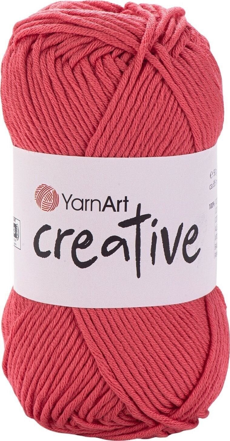 Pletilna preja Yarn Art Creative 236 Pink Red Pletilna preja