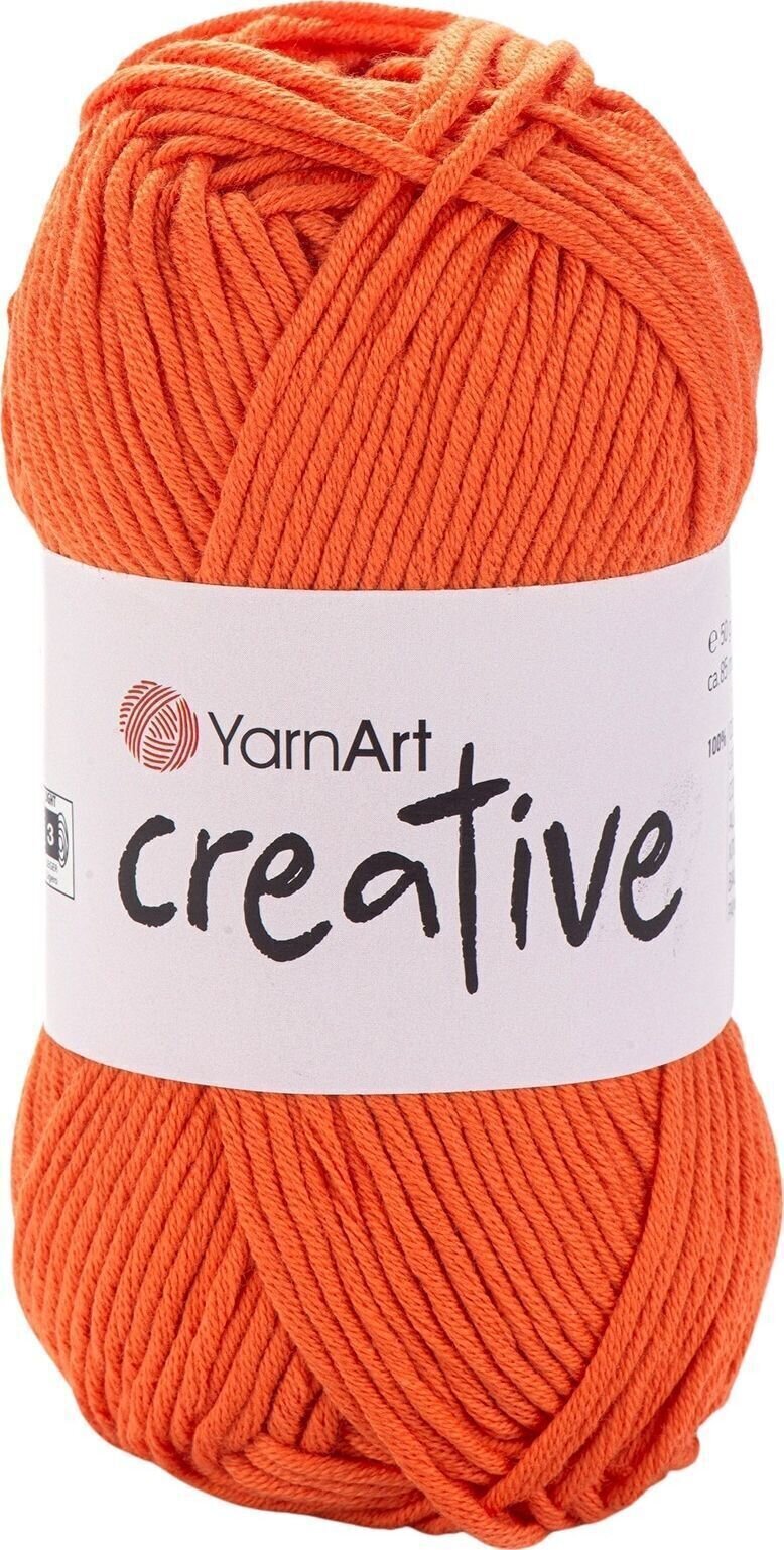 Pređa za pletenje Yarn Art Creative 242 Orange Pređa za pletenje