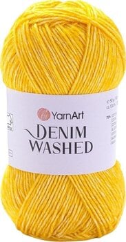 Fire de tricotat Yarn Art Denim Washed 901 Mustard Fire de tricotat - 1