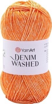 Pređa za pletenje Yarn Art Denim Washed 902 Orange Pređa za pletenje - 1
