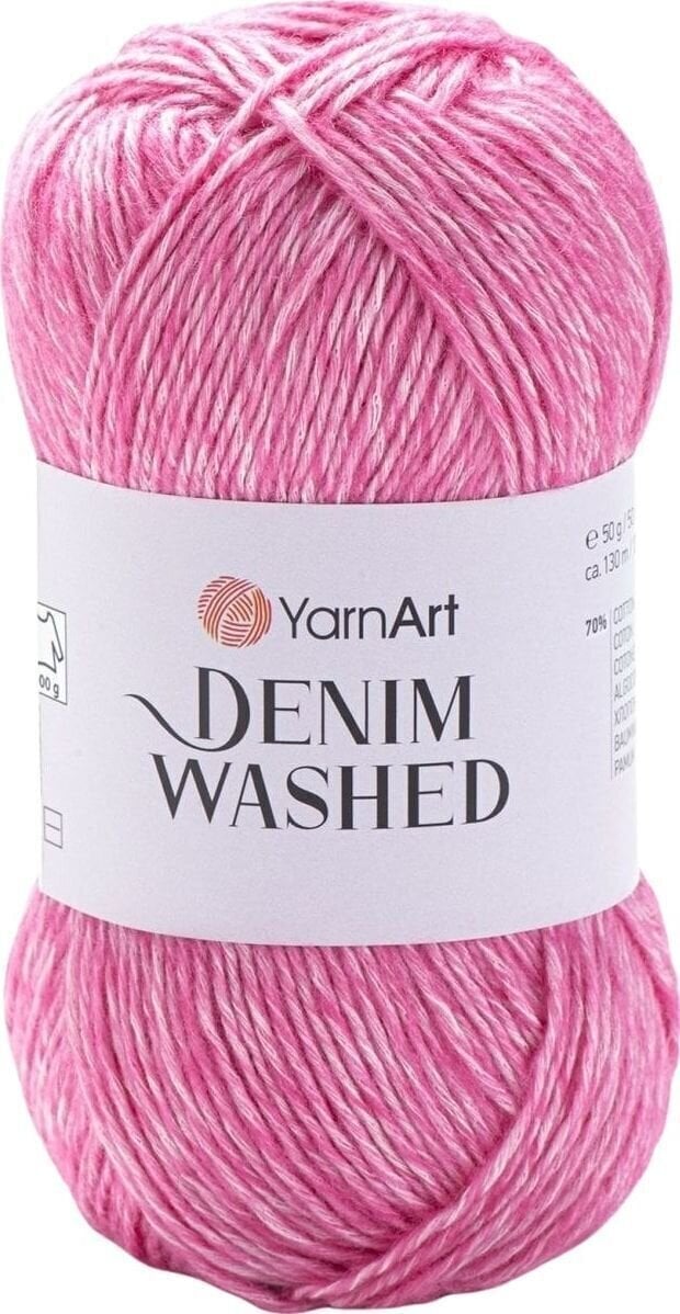 Pletilna preja Yarn Art Denim Washed 905 Pink Pletilna preja