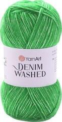 Mezgimo siūlai Yarn Art Denim Washed 909 Dark Green
