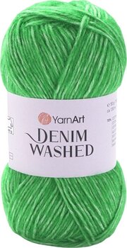 Fire de tricotat Yarn Art Denim Washed 909 Dark Green Fire de tricotat - 1
