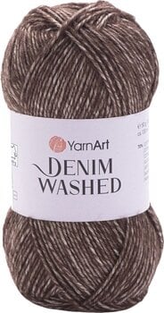 Fire de tricotat Yarn Art Denim Washed 917 Dark Brown Fire de tricotat - 1