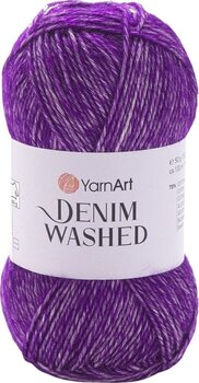Pređa za pletenje Yarn Art Denim Washed 921 Dark Purple Pređa za pletenje - 1