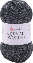 Filati per maglieria Yarn Art Denim Washed 923 Black Filati per maglieria
