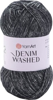 Strikkegarn Yarn Art Denim Washed 923 Black - 1