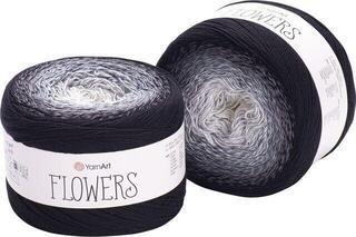 Knitting Yarn Yarn Art Flowers 253 Grey White Knitting Yarn