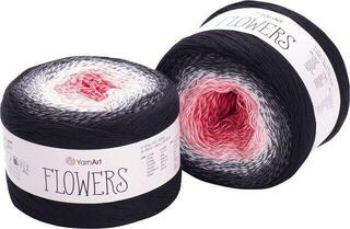Strikkegarn Yarn Art Flowers 260 Grey Pink