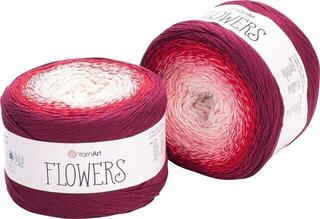 Pređa za pletenje Yarn Art Flowers 269 Red Pink Pređa za pletenje