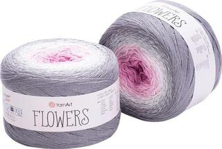Fire de tricotat Yarn Art Flowers 293 Pink Grey Fire de tricotat