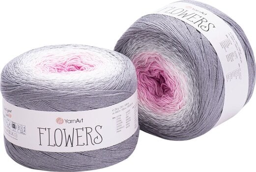 Kudumislõng Yarn Art Flowers 293 Pink Grey Kudumislõng - 1