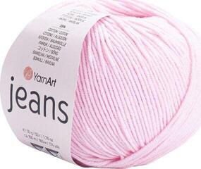 Przędza dziewiarska Yarn Art Jeans 18 Light Pink Przędza dziewiarska