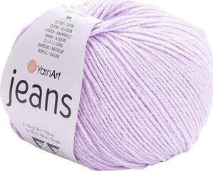 Przędza dziewiarska Yarn Art Jeans 19 Violet Przędza dziewiarska