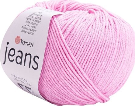 Strickgarn Yarn Art Jeans 20 Dark Pink Strickgarn - 1