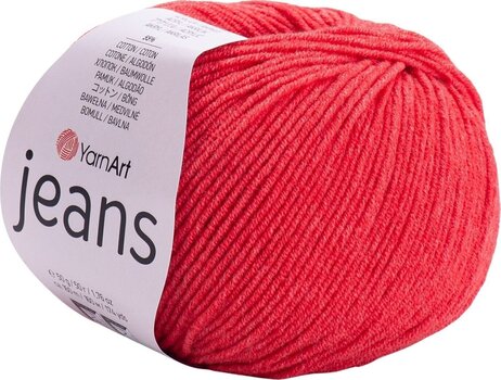 Knitting Yarn Yarn Art Jeans 26 Reddish Orange Knitting Yarn - 1