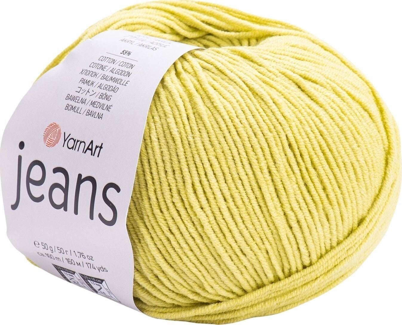 Strikkegarn Yarn Art Jeans 29 Pistachio Strikkegarn