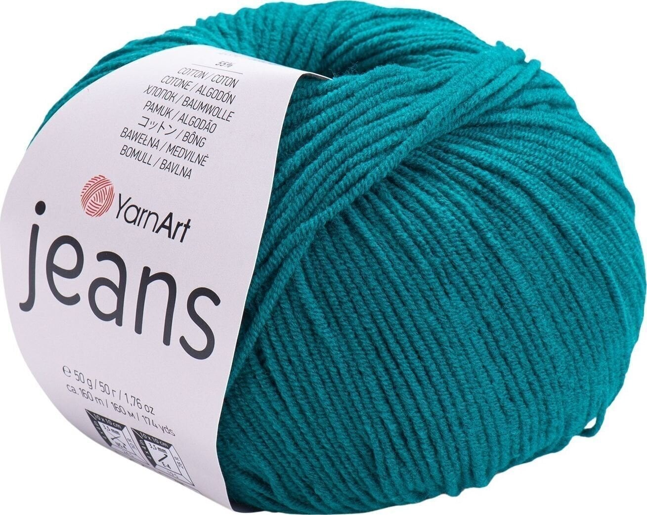 Strickgarn Yarn Art Jeans 63 Petrol Green Strickgarn