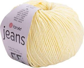 Плетива прежда Yarn Art Jeans 67 Yellow Плетива прежда