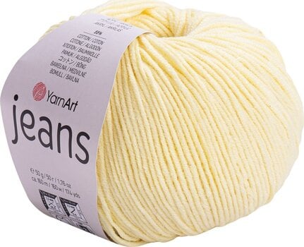 Pređa za pletenje Yarn Art Jeans 67 Yellow Pređa za pletenje - 1