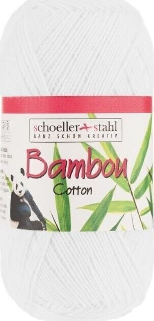 Pređa za pletenje Schoeller + Stahl Bambou Cotton 01 Pređa za pletenje