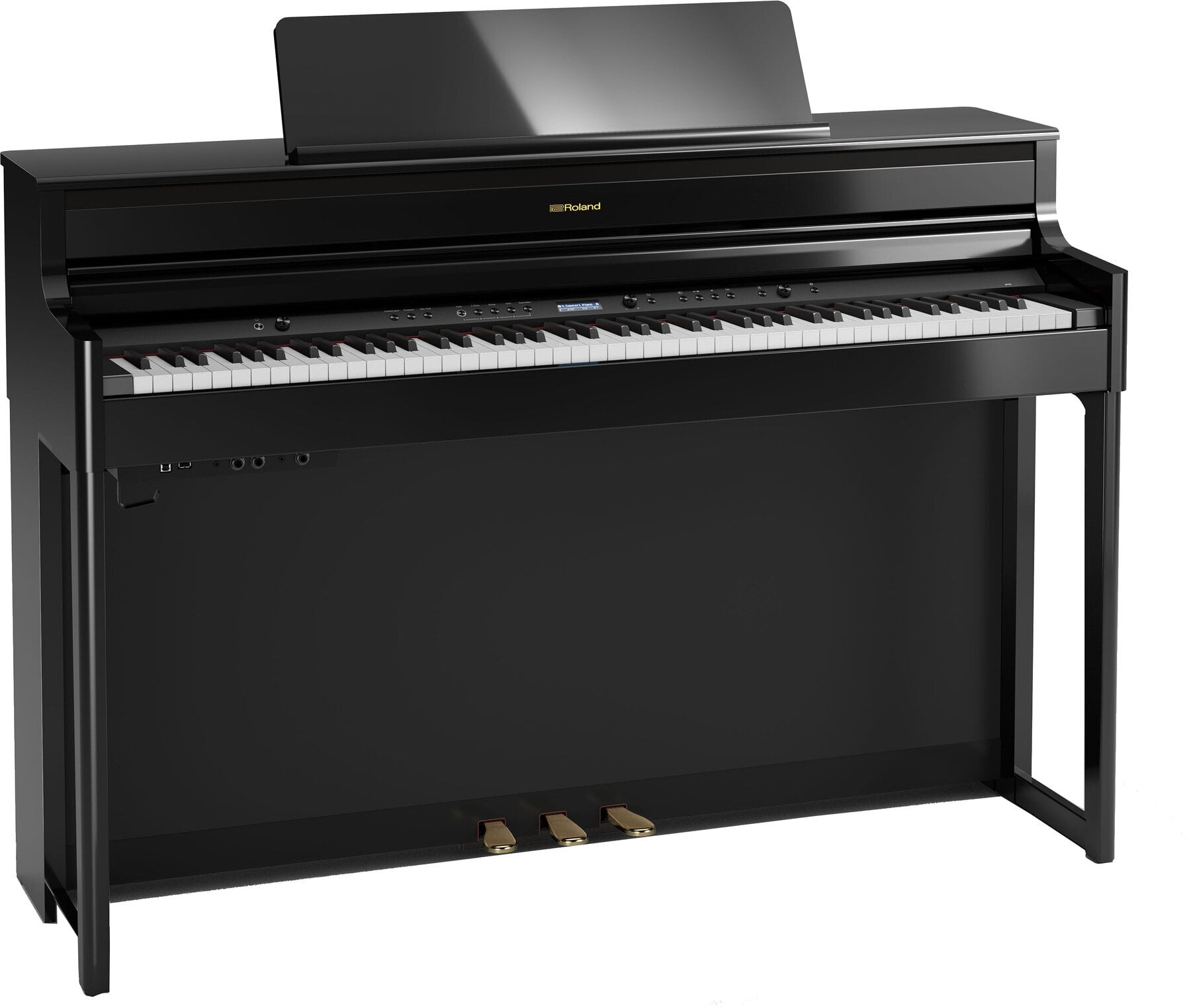 Piano digital Roland HP 704 Piano digital Polished Ebony