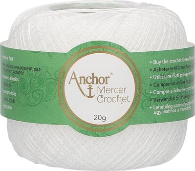 Fil de crochet Anchor Mercer Crochet 07901 Fil de crochet - 1