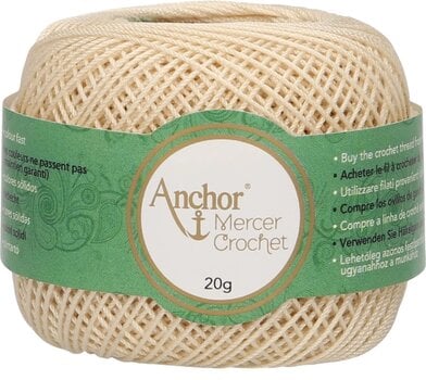 Kukičana pređa Anchor Mercer Crochet 60tkt 00387 Kukičana pređa - 1