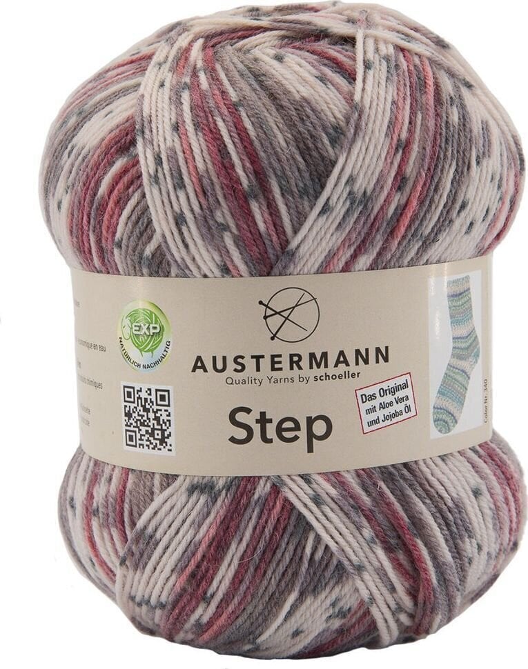 Strikkegarn Austermann Step 4 Color 43 Strikkegarn