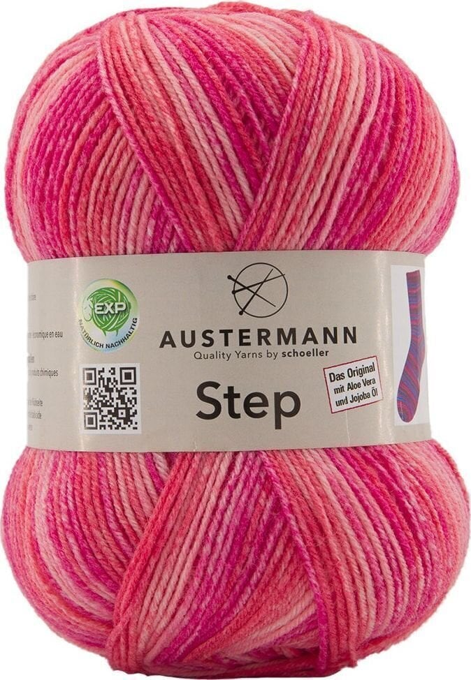 Strikkegarn Austermann Step 4 Color 361 Strikkegarn