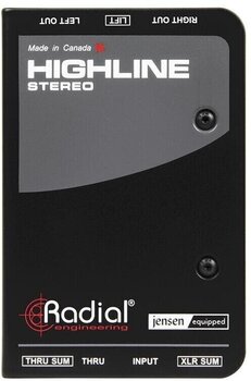DI-boksi Radial Highline Stereo DI-boksi - 1