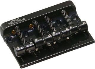 Bass Bridge Gotoh 201B-4 B Black Chrome Bass Bridge