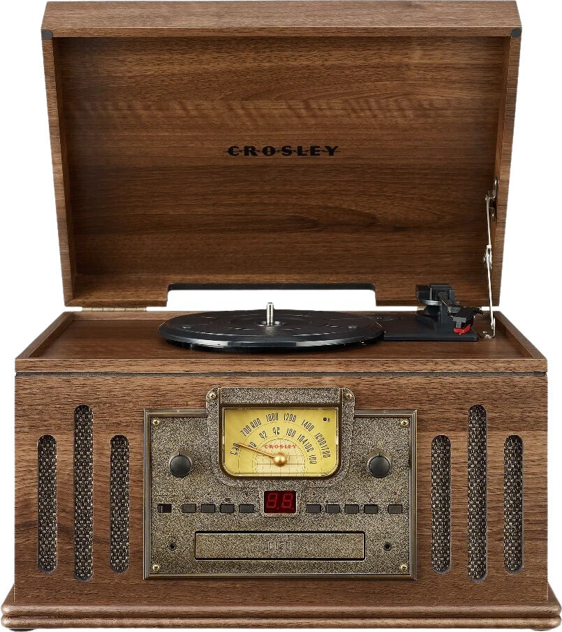 Retro turntable
 Crosley Musician Entertainment Centre Walnut Retro turntable