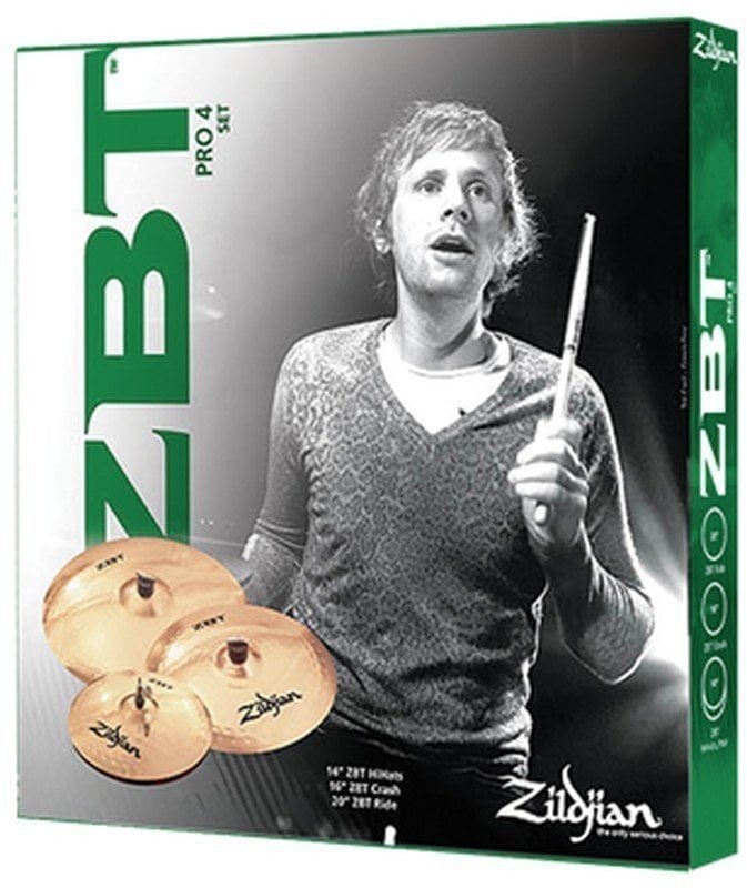 Činelová sada Zildjian ZBTC4P ZBT 4 Cymbal Box Set 14-16-20